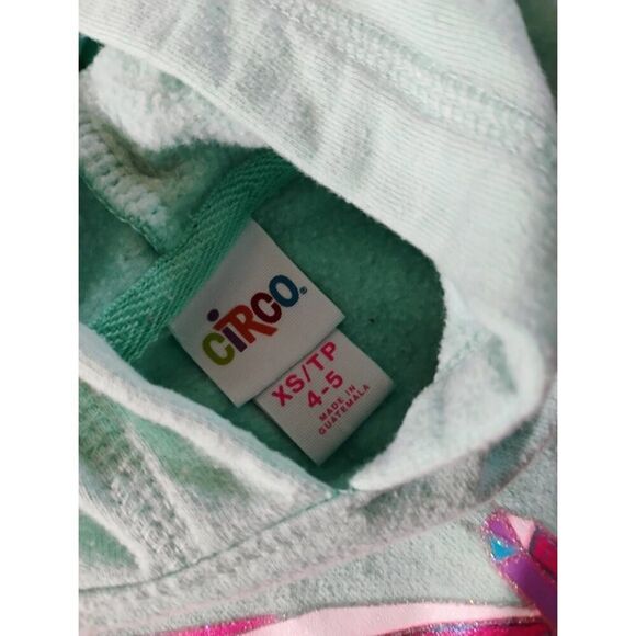 Circo brand Girl's Pullover Hoodie Size: XS (4-5) (1299) - Picture 2 of 5